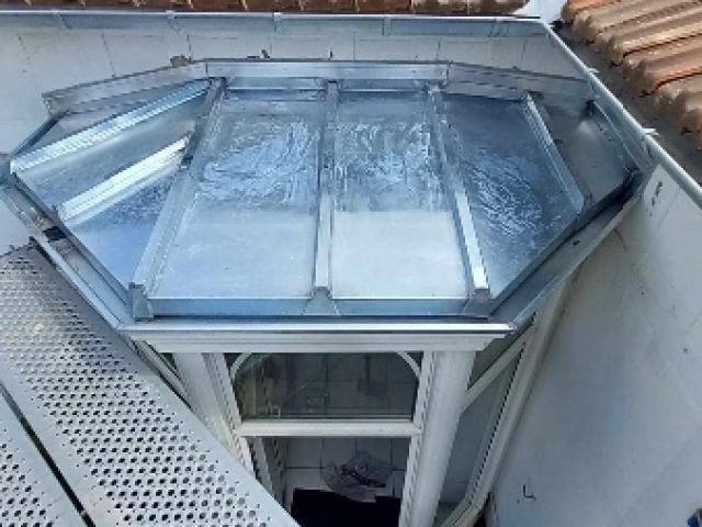 chantiers de rénovation de terrasses zinc  à tasseaux à proximité de Bayeux 